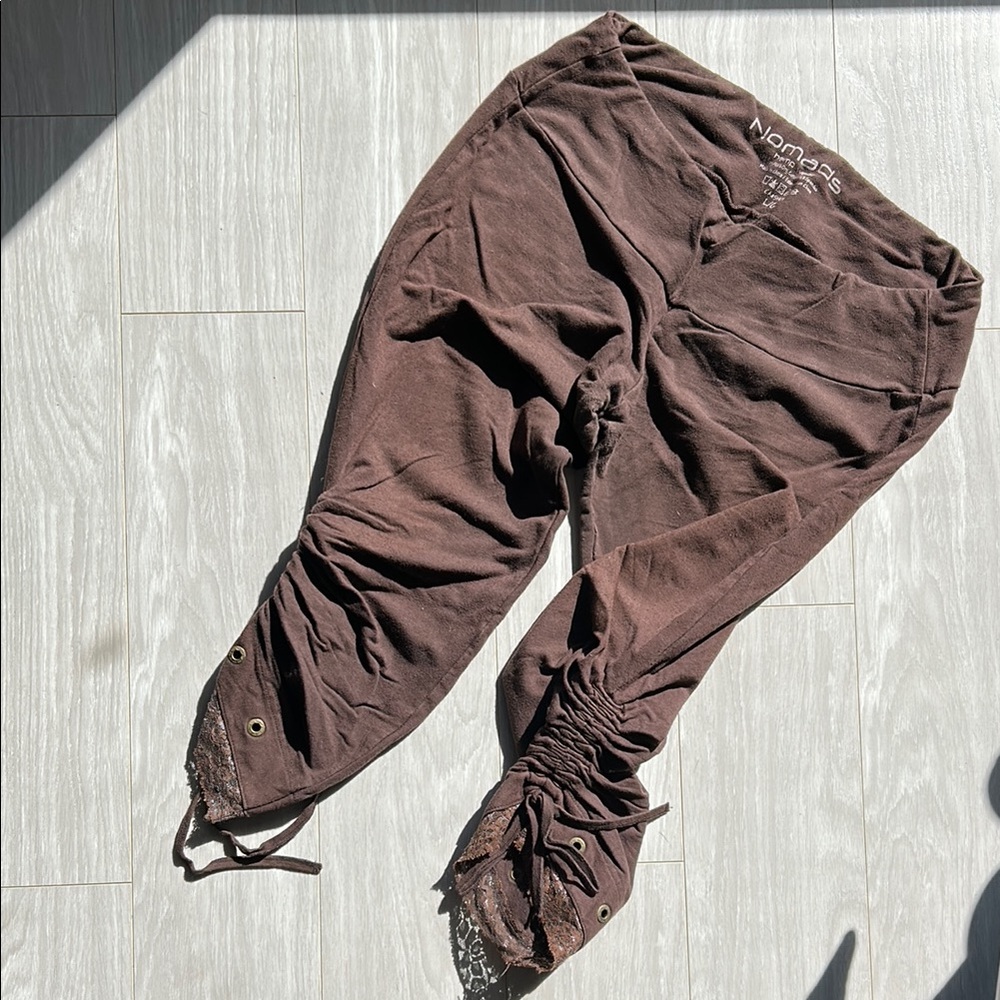 Nomad Brown Sweatpants Relaxed Fit Joggers